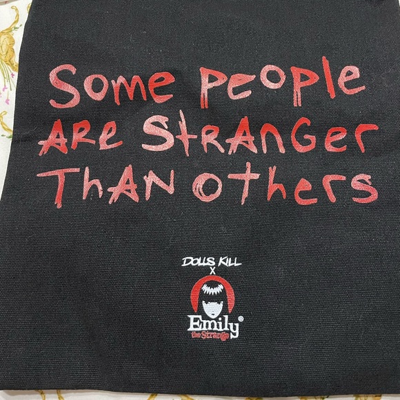 Emily the Strange tote bag brand new w/o tags - Picture 2 of 2